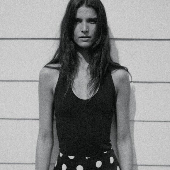 NWT: Two Zara Halter Tops (Black & White) - Picture 1 of 15